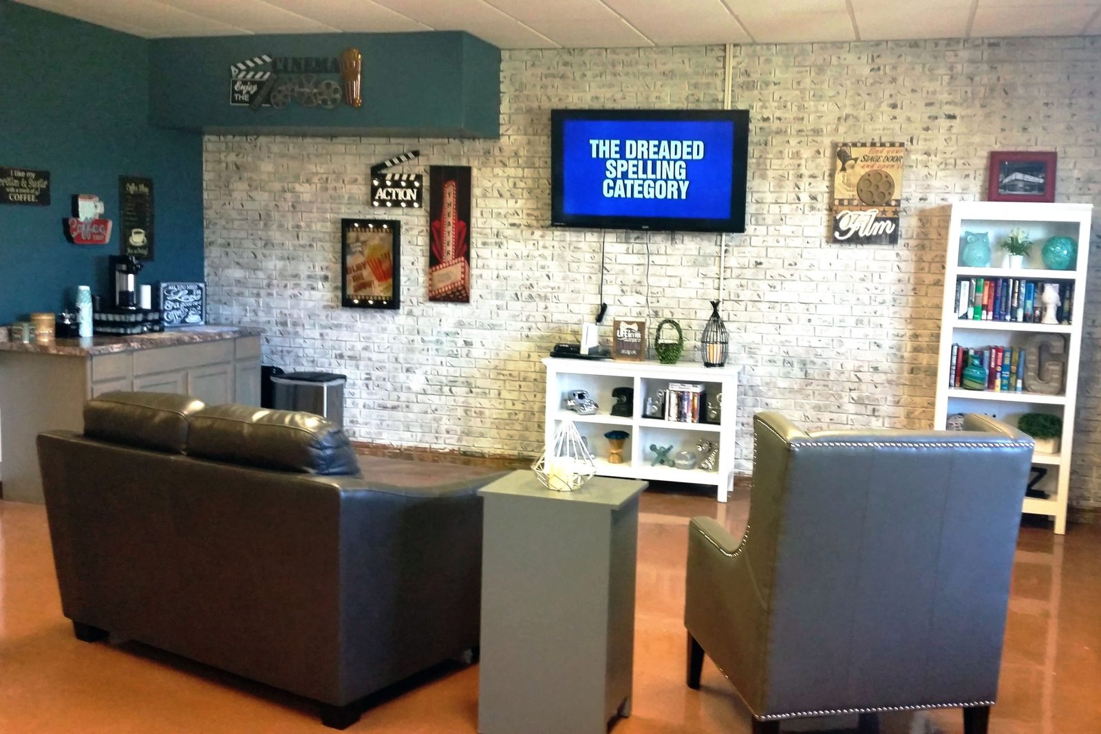 Relax in our sitting area