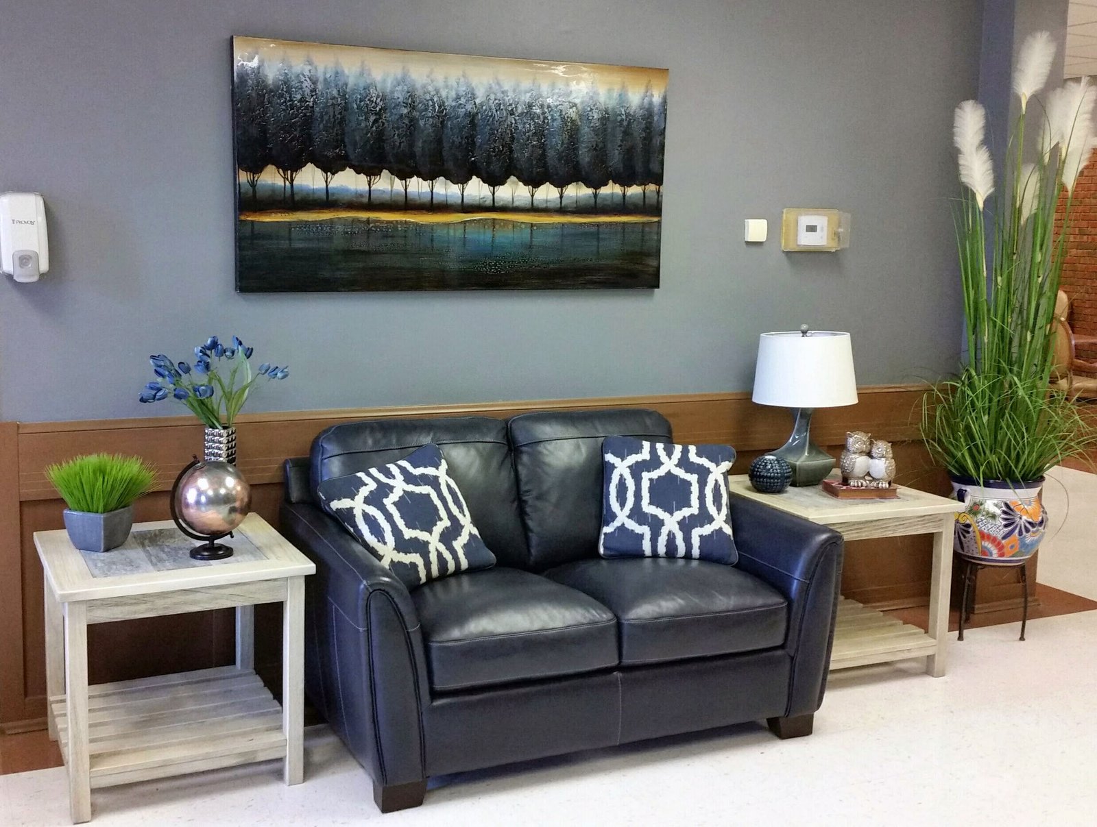 Our front lobby