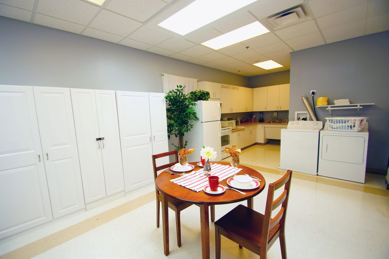 Gym kitchenette